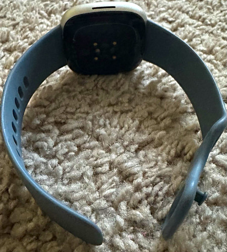 Fitbit versa blue - blue, silicone