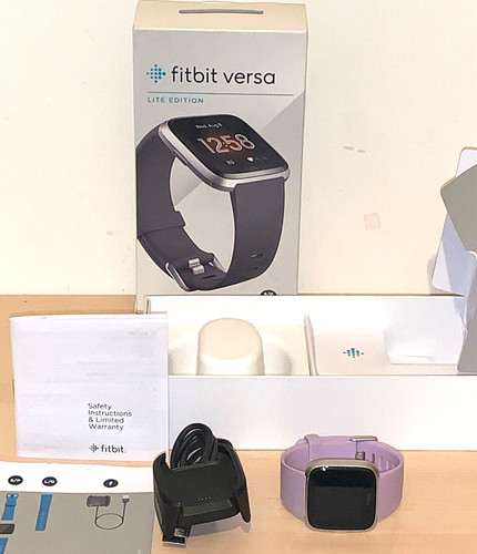 Fitbit versa lite aluminium - versa,
