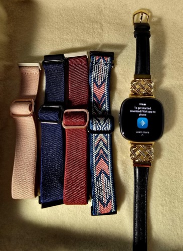 Versa fit bit watch with - fit, watch,